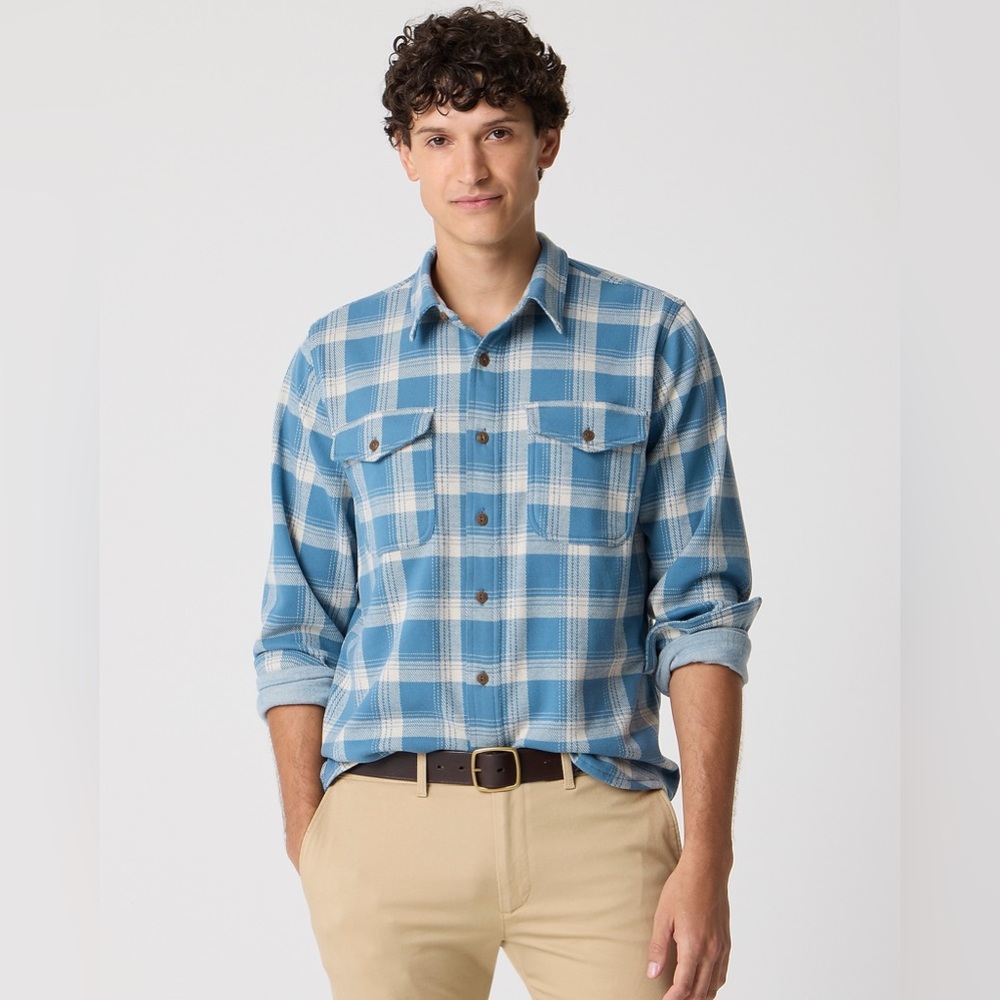 J.crew Double-knit work shirt